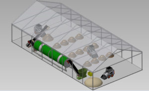 This BioReactor Composting System is designed to compost slaughterhouse renderings & carcasses. (The carcasses have to be small or cut up) It can also handle other organic wastes such as manure, spoiled feed etc.